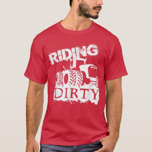 Camiseta Farmer design  Riding Dirty 
