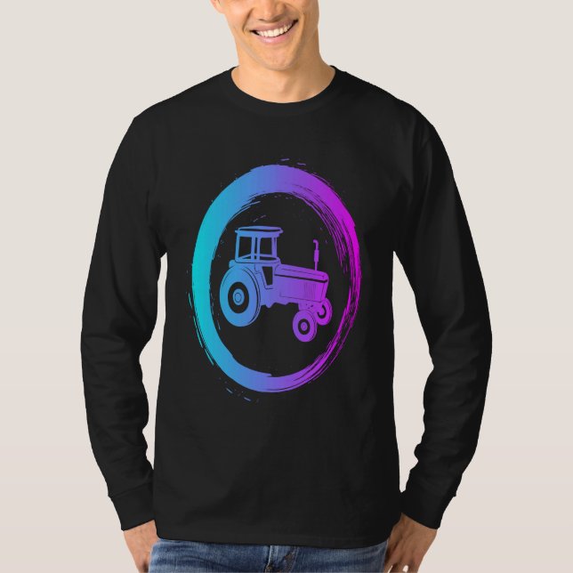 Camiseta Farmer farm agricultural tractor  1 (Anverso)