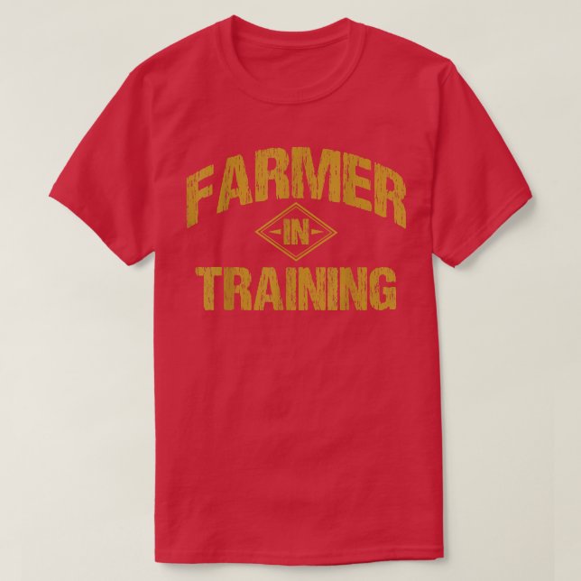Camiseta Farmer In Training Farm Son Kids  (Diseño del anverso)