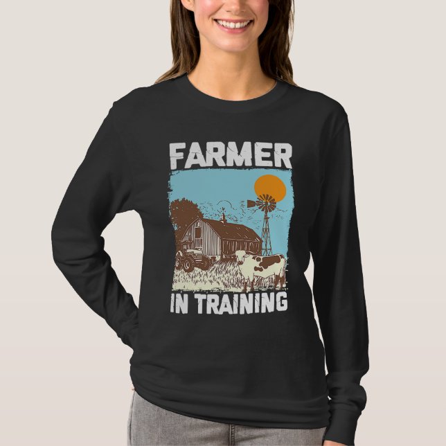 Camiseta Farmer In Training I Agriculture Farming (Anverso)