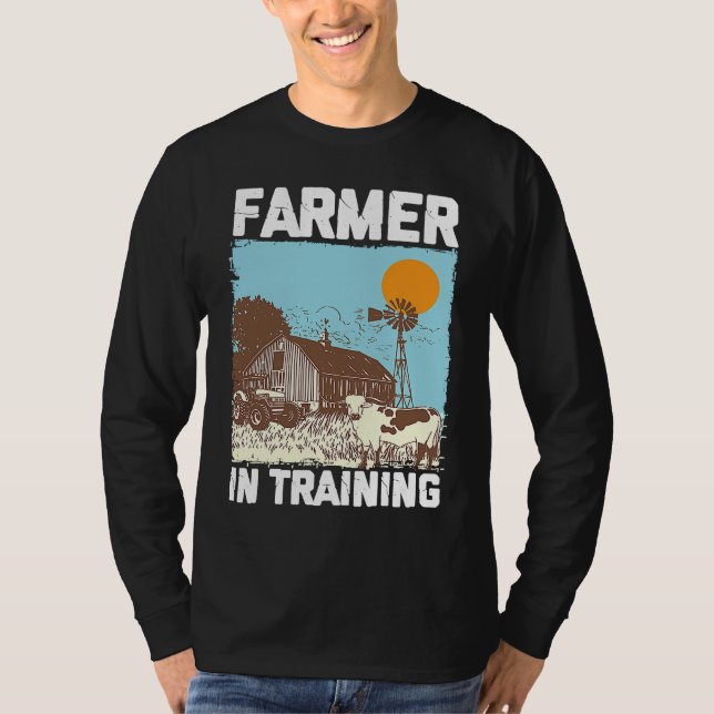 Camiseta Farmer In Training I Agriculture Farming (Anverso)