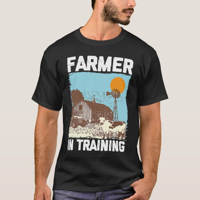 Camiseta Farmer In Training I Agriculture Farming (Anverso)