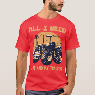 Camiseta Farmer me and my tractor farm equipment & farmer i