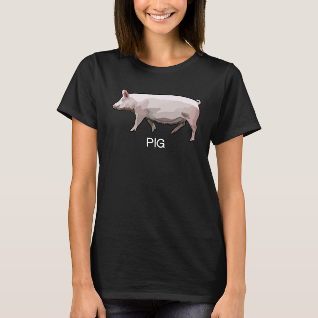 Camiseta Farmer Pig Farm Animal (Anverso)