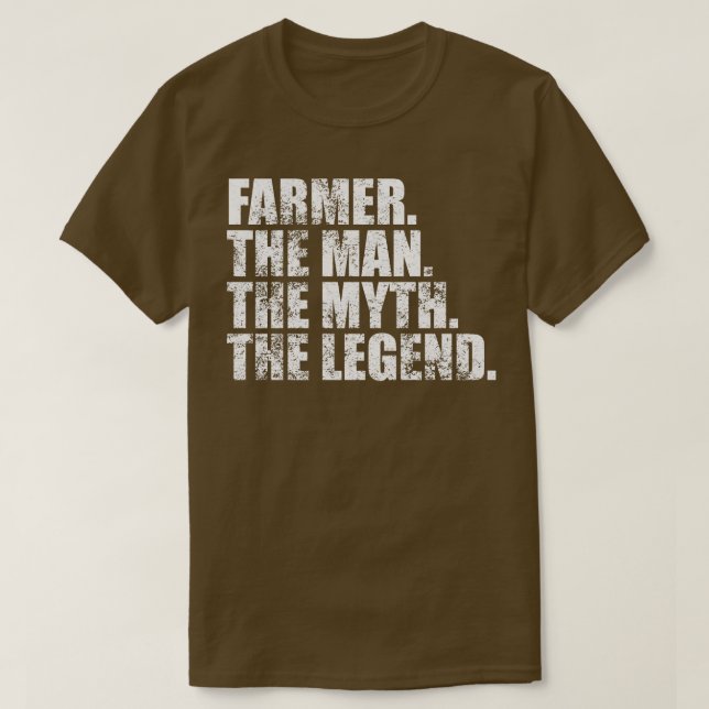 Camiseta FarmerFarmer Nombre familiar Granjero apellido Gra (Diseño del anverso)