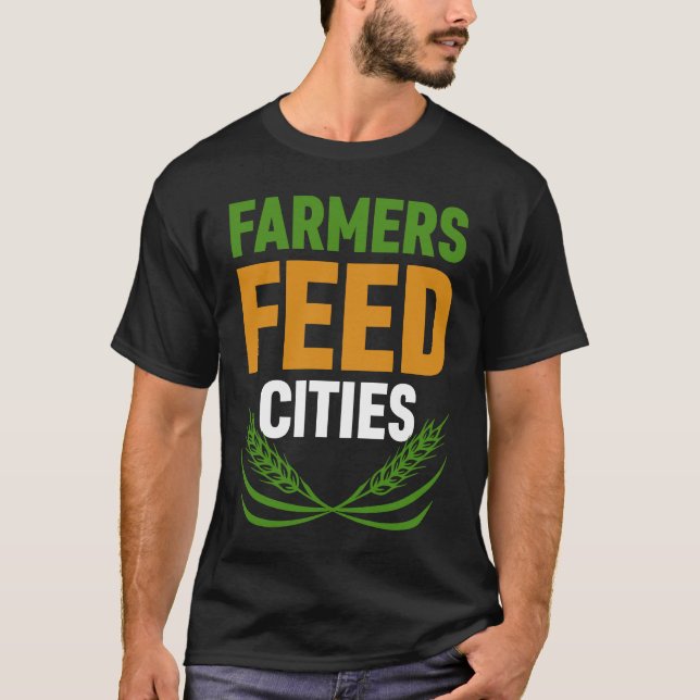 Camiseta Farmers Feed Cities Gras Farmers Life (Anverso)