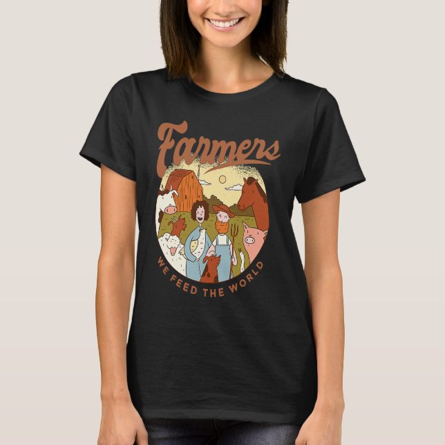 Camiseta Farmers We Feed The World (Anverso)