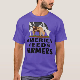 Camiseta Farming Design America Needs Farmers