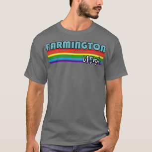 Camiseta Farmington Utah Orgullo Farmington Regalo LGBT LGB