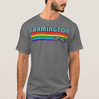 Camiseta Farmington Utah Orgullo Farmington Regalo LGBT LGB