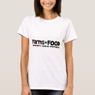 Camiseta Farms=Food