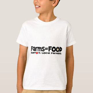 Camiseta Farms=Food