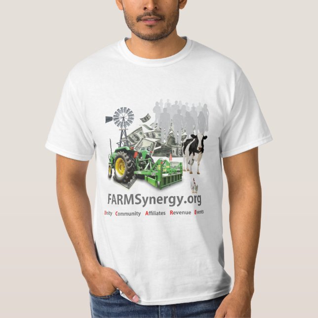 Camiseta FARMSynergy - T-Shirt - Chicos (Anverso)