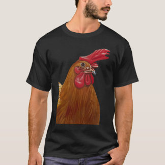 Camiseta Farmyard Hen Chicken Lady Hen Cut Out