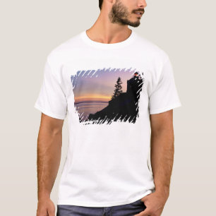 Camiseta Faro Bass Harbour en la isla del desierto del Mont