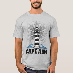Camiseta Faro Cape Ann de Nueva Inglaterra