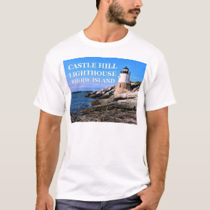 Camiseta Faro Castle Hill, Isla Rhode