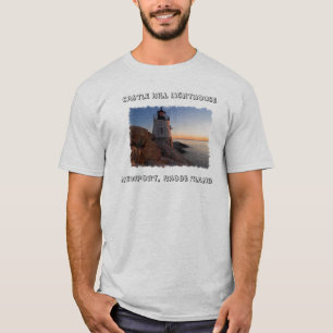 Camiseta Faro Castle Hill, Newport RI Mens Tee Shirt