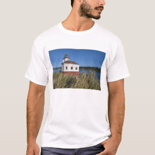 Camiseta Faro Coquille River, Oregon, EE. UU.