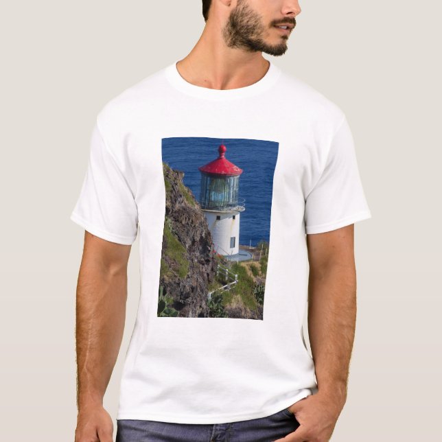 Camiseta Faro costero, Hawái (Anverso)