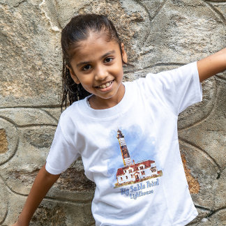 Camiseta Faro de Big Sable Point Acuarela - Míchigan