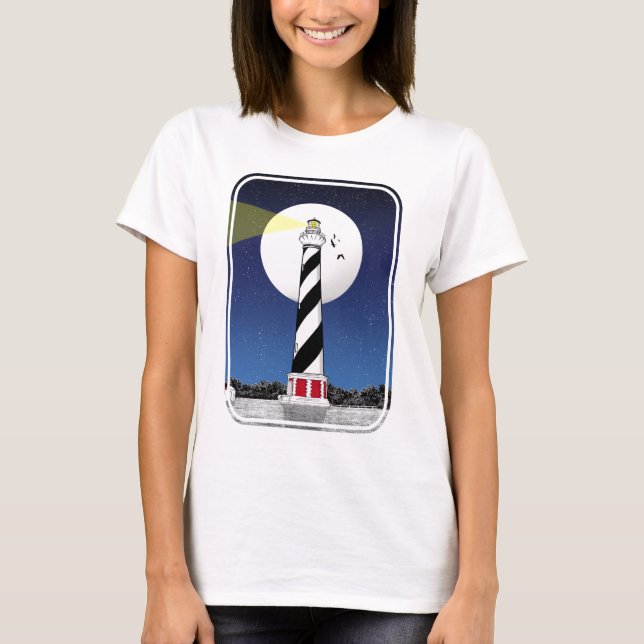 Camiseta Faro de Cape Hatteras (Anverso)