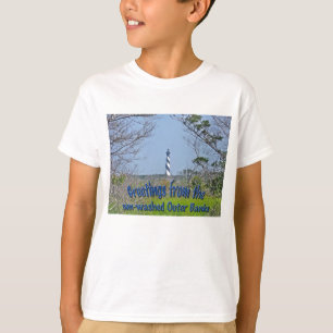 Camiseta Faro de Cape Hatteras de la serie Wetlands
