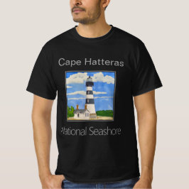 Camiseta Faro de Cape Hatteras, en la costa nacional