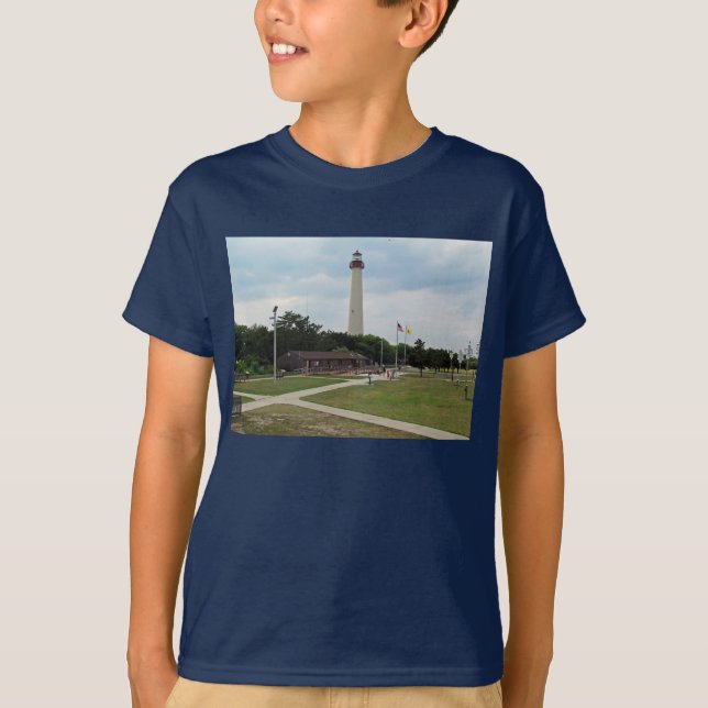 Camiseta Faro de Cape May (Anverso)
