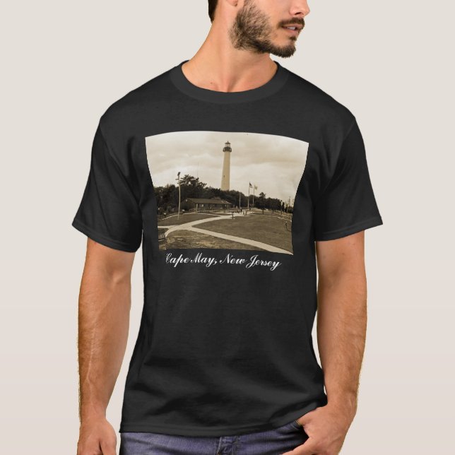 Camiseta Faro de Cape May (Anverso)