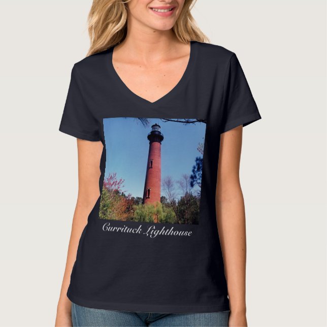 Camiseta Faro de Currituck (Anverso)