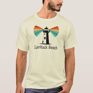 Camiseta Faro de Currituck Beach Arcoíris