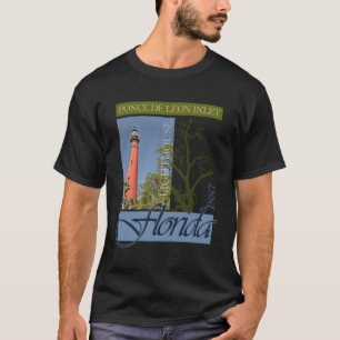Camiseta Faro de entrada Ponce De Leon Florida 1887