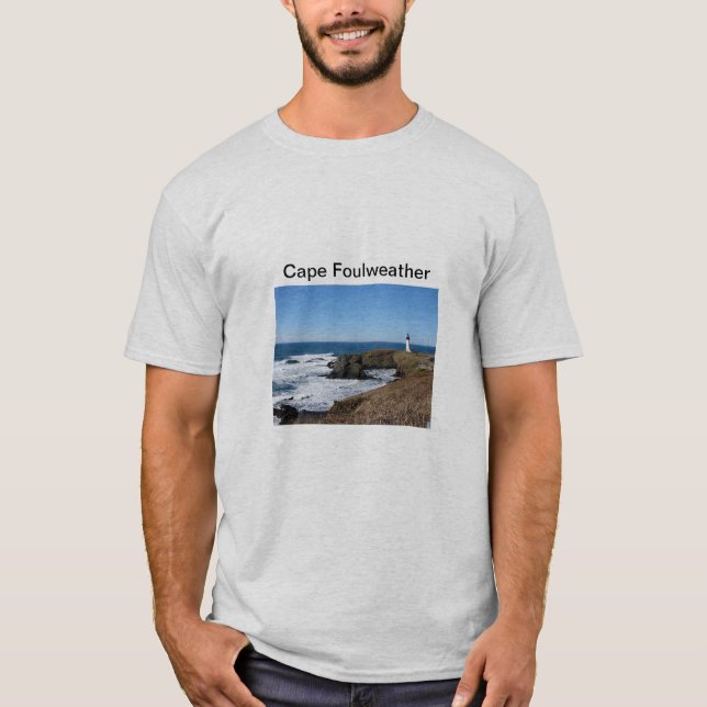 Camiseta Faro de Foulweather Cape (Anverso)