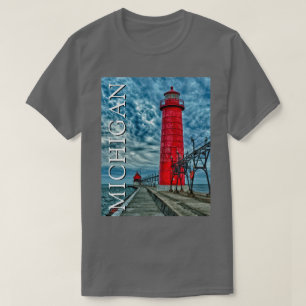 Camiseta Faro de Grand Haven Michigan