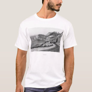 Camiseta Faro de Hacenta y carretera principales de la