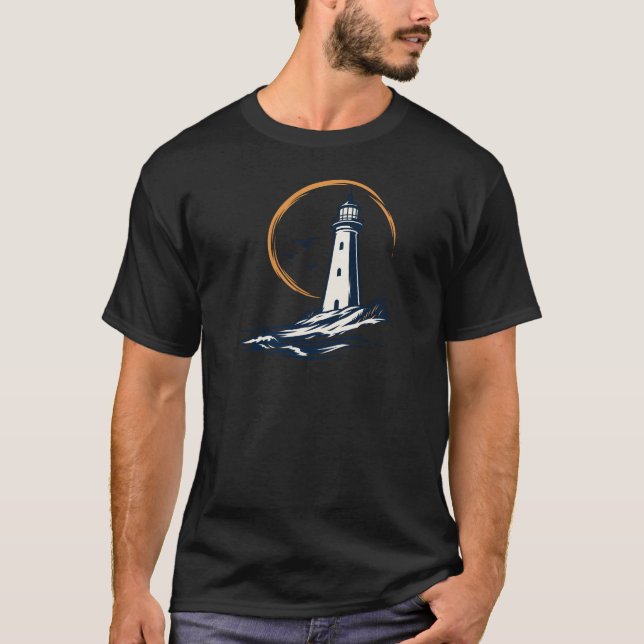 Camiseta Faro de Hirtshals – Costa danesa (Anverso)