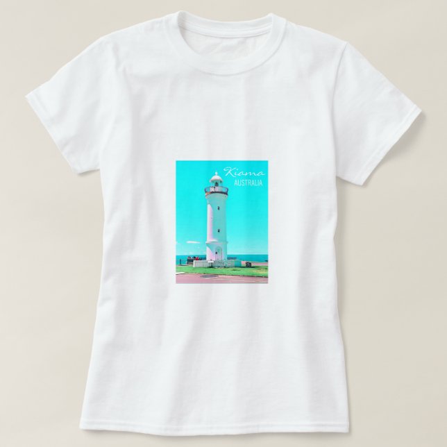 Camiseta Faro de Kiama NSW Australia (Diseño del anverso)