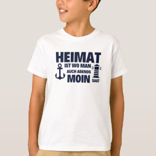 Camiseta Faro de la Moin Hogar Gaviota del Mar del Norte