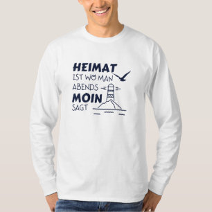 Camiseta Faro de la Moin Hogar Gaviota del Mar del Norte