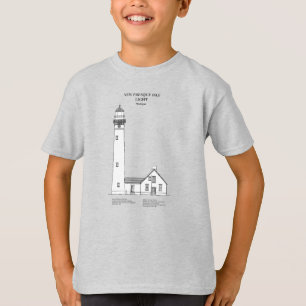 Camiseta Faro de la Nueva Isla Presque - Michigan - SBD