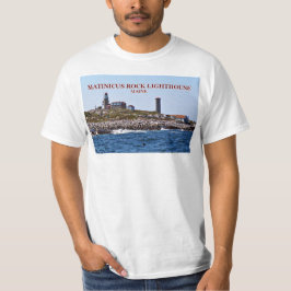Camiseta Faro de la roca de Matinicus, Maine