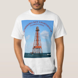 Camiseta Faro de Llave Sombrero Cayos de Florida