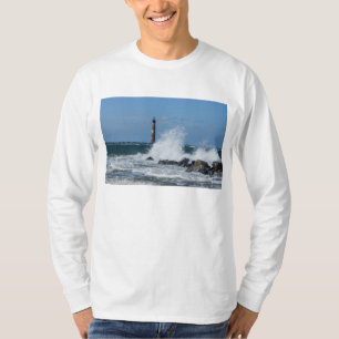 Camiseta Faro de Morris Island Splash