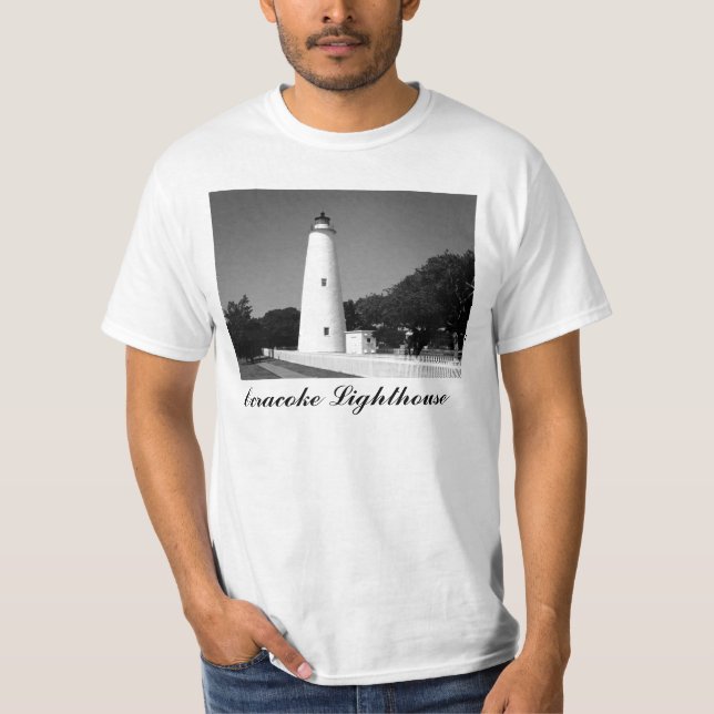 Camiseta Faro de Ocracoke (Anverso)