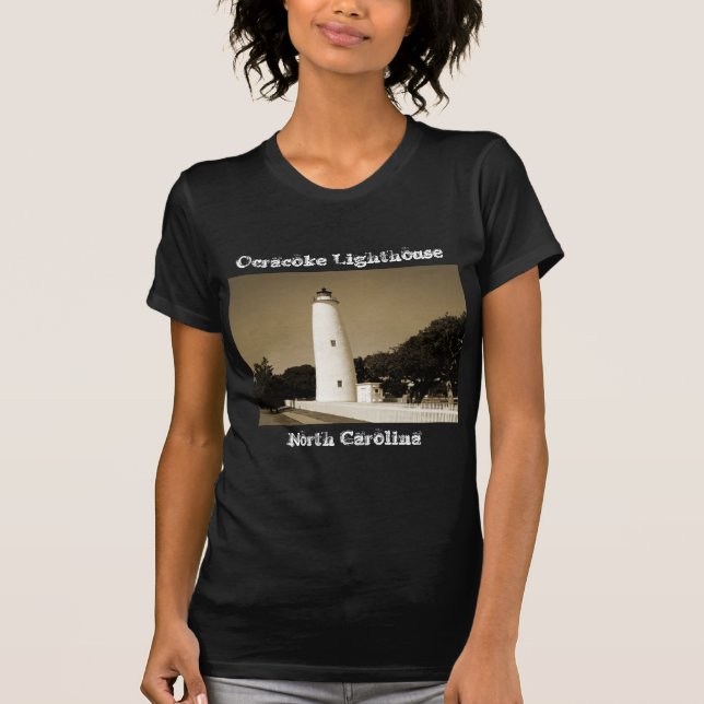 Camiseta Faro de Ocracoke (Anverso)