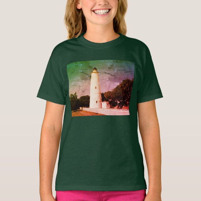 Camiseta Faro de Ocracoke (Anverso)