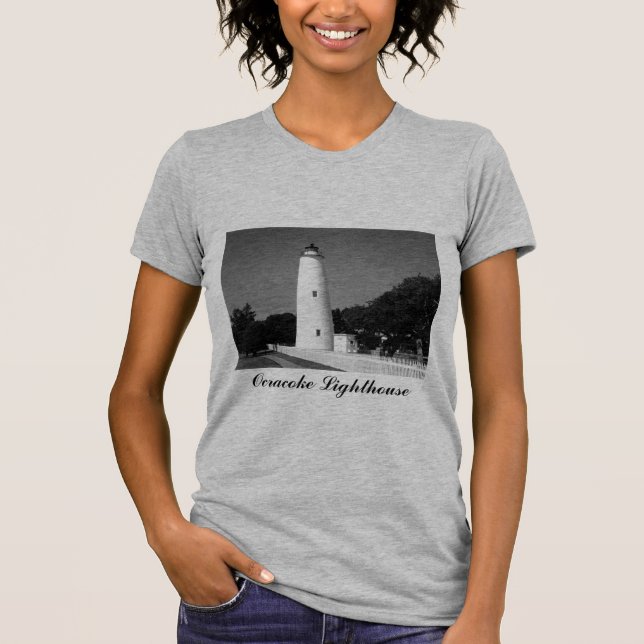 Camiseta Faro de Ocracoke (Anverso)