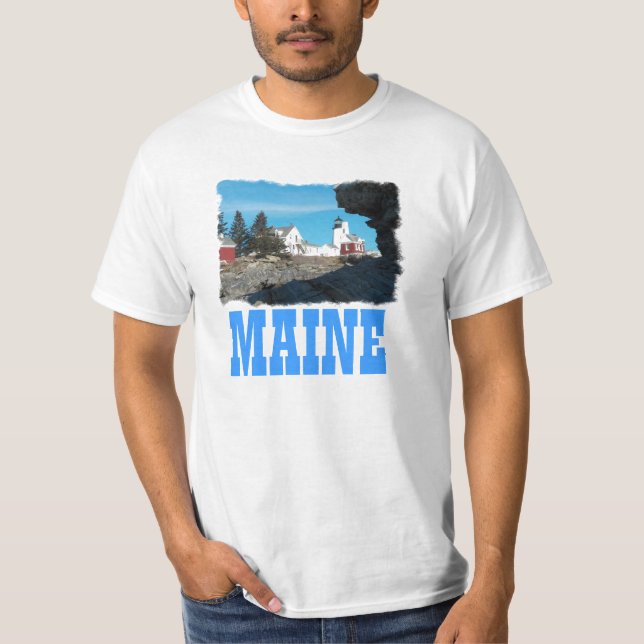 Camiseta Faro de Pemaquid (Anverso)