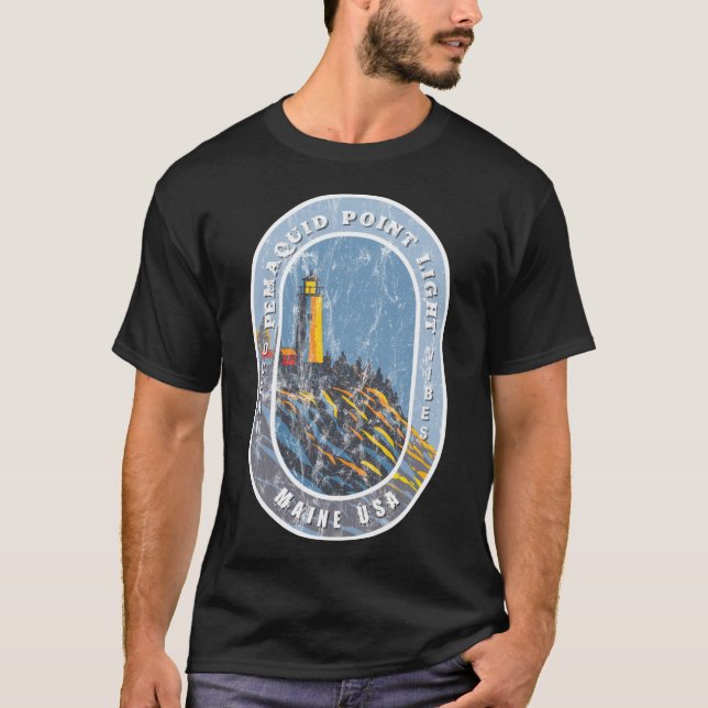 Camiseta Faro de Pemaquid Point 1 (Anverso)